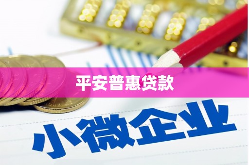 屏南平安普惠贷款