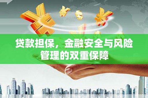 万全贷款担保，金融安全与风险管理的双重保障