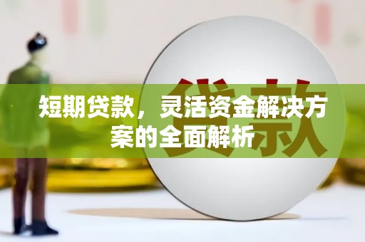 西峡短期贷款，灵活资金解决方案的全面解析