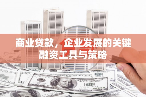 青冈商业贷款，企业发展的关键融资工具与策略