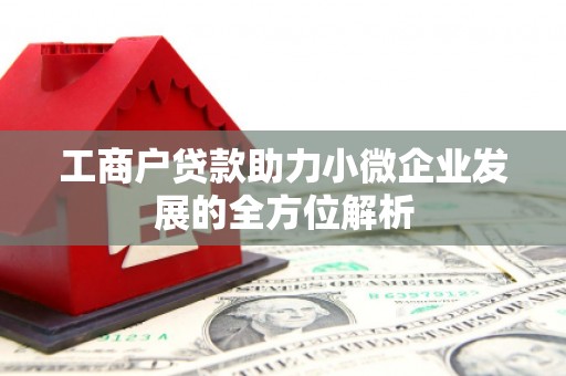 泉山工商户贷款助力小微企业发展的全方位解析