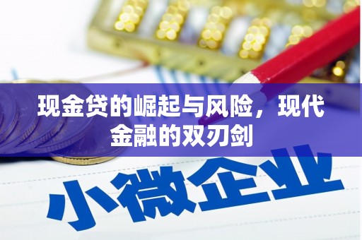 小店现金贷的崛起与风险，现代金融的双刃剑