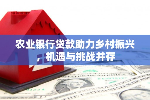 秀山农业银行贷款助力乡村振兴，机遇与挑战并存