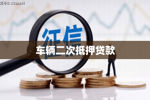 泰顺车辆二次抵押贷款