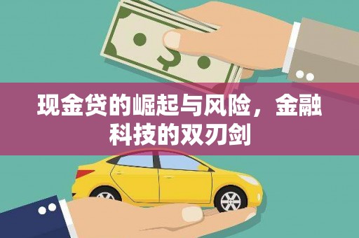 夏邑现金贷的崛起与风险，金融科技的双刃剑