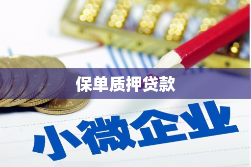埔里保单质押贷款