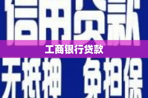 无为工商银行贷款