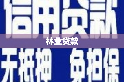 东营林业贷款