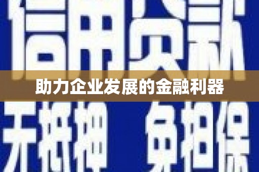 宿松助力企业发展的金融利器